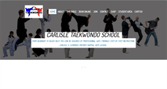 Desktop Screenshot of carlisle-taekwondo.com